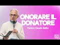 Onorare il donatore  past claudio bellini  pdg lavagna