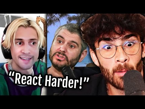 Thumbnail for Ethan Klein DESTROYED xQc in React Debate