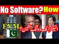 How Electronic Voting Machine EVM will work without any software Explained in Urdu &amp; Hindi
