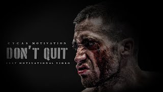 Best Motivational Video On Dont Quit