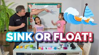 Sink or Float for Kids Science Experiments at Home!