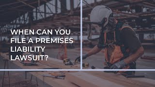Injured on Someone Else's Property? You May Qualify to File a Premises Liability Lawsuit