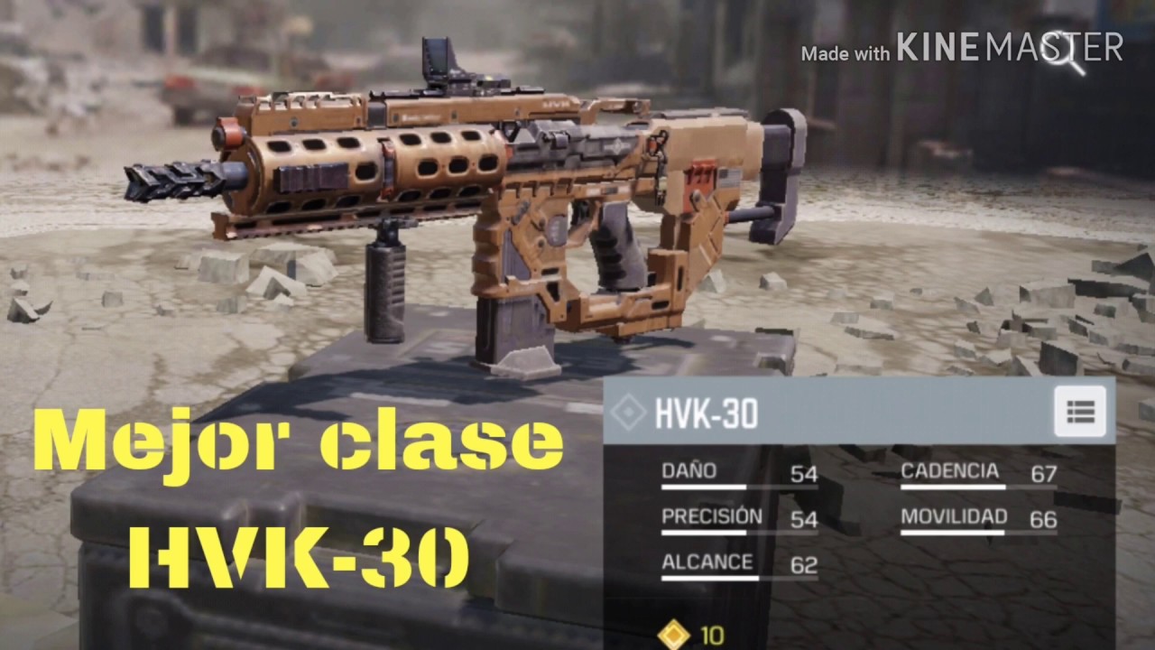 Mejor clase HVK-30 - Call of duty mobile - YouTube