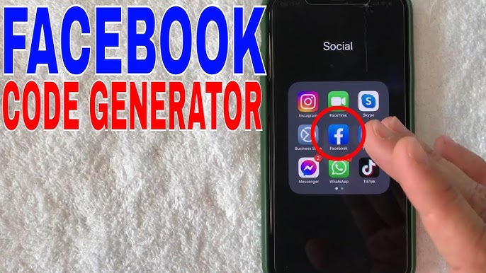 How to Use Facebook Code Generator for iPhone, iPad or Android