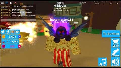 Roblox Mining simulator 100 OMEGA Hat crates - Giveaway!