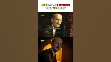 THESE TWO MGS3 GAMES ARE 21 YEARS APART