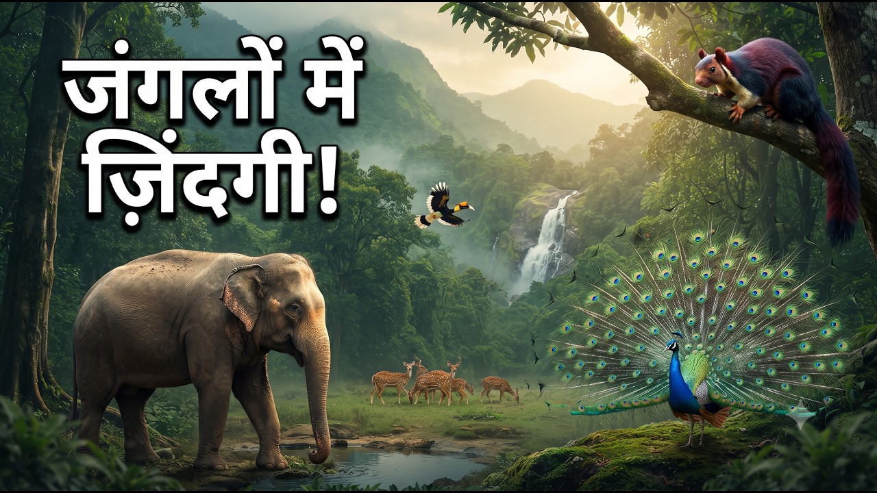 पश्चिमी घाट 🌿 जहाँ जंगलों में ज़िंदगी बसती है | Nature Discovery by AI