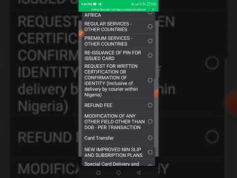 How To Change Your Name And Date Of Birth On Your National Identity Card (NIN) NIMC