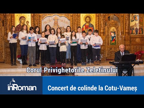 Concert de colinde la Cotu-Vameș: corul Privighetorile Zeletinului