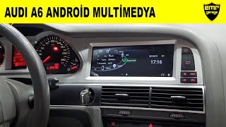 Audi A6 C6 kasa 2004-2010 uyumlu android multimedya ekran - Emr Garage Ankara