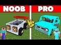 Minecraft Battle: NOOB vs PRO : SUPER CAR BASE Challenge in Minecraft Animation