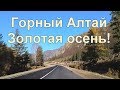 ЗОЛОТАЯ ОСЕНЬ ГОРНОГО АЛТАЯ  Чуйский тракт