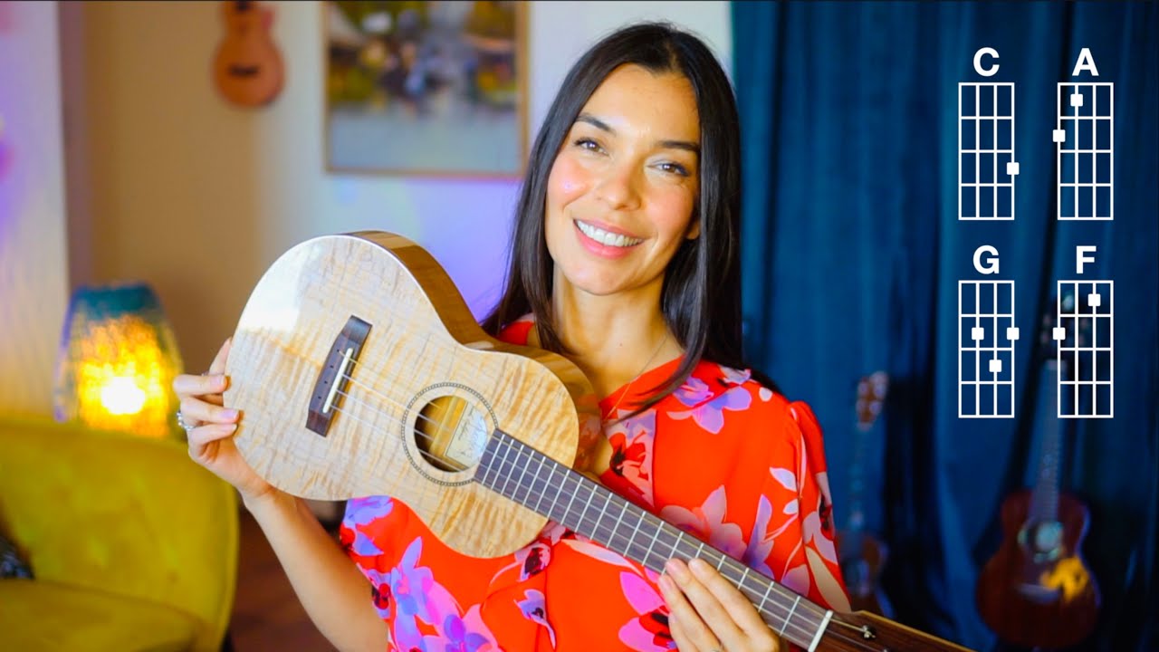 Простой урок игры на укулеле 