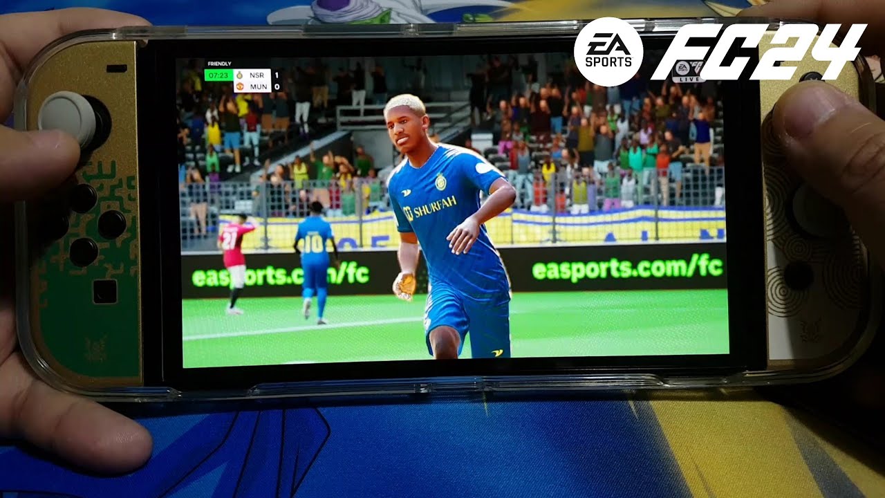 EA Sports FC 24 Unboxing and Gameplay on Nintendo Switch OLED - YouTube