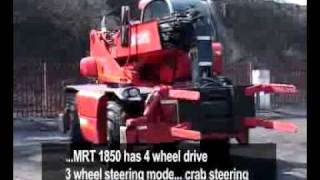Manitou MRT 1850 Tyre Handler