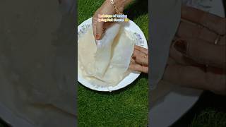 Technique of Making Spring Roll Sheets recipe! 😇 #SheebaHomeKitchen #youtubeshorts #streetstyle