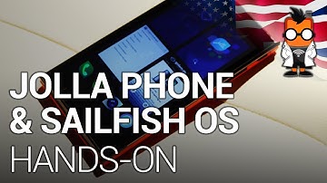 Jolla Phone with Sailfish OS hands on overview [ENG]