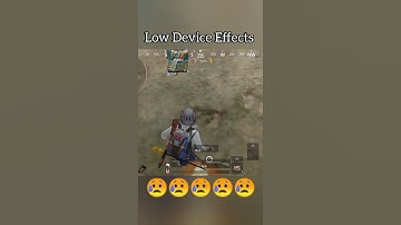 LOW DEVICE EFFECTS | PUBG MOBILE LITE | PUBG HIGH PING PROBLEM | LOW DEVICE PUBG GAMEPLAY LAG SHORTS