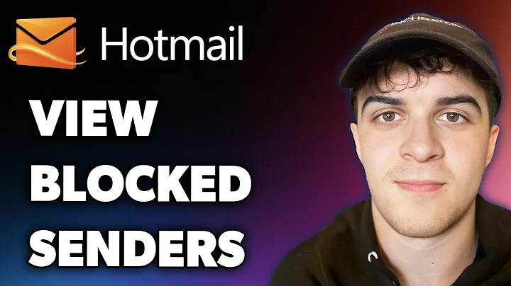 How to View Blocked Senders on Hotmail (Full 2025 Guide)