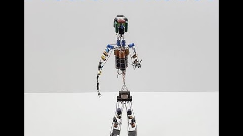 Robot Sculpture Made From Old Circuit Boards