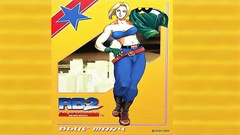 Real Bout Fatal Fury 2: The Newcomers (Neo Geo) Playthrough - Blue Mary