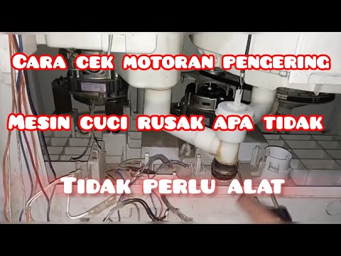 Cek dinamo pengering