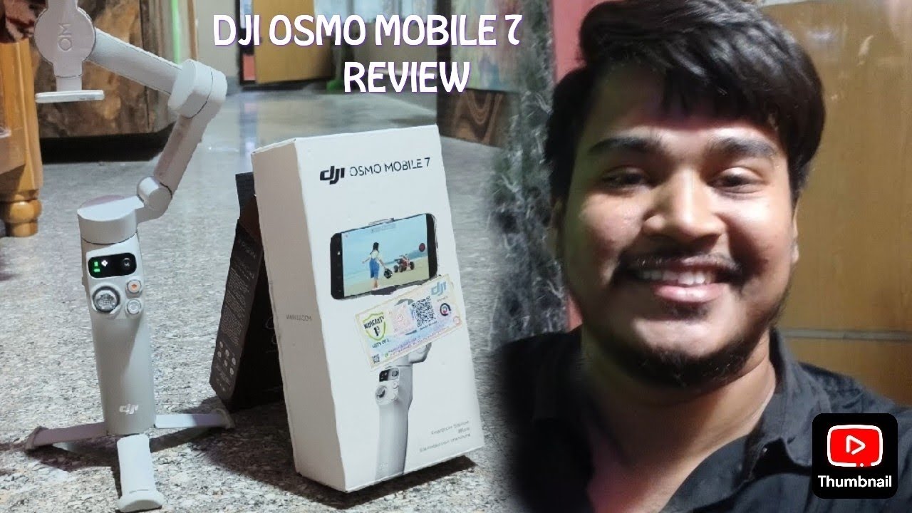 This Is My First Review video of DJI OSMO MOBILE 7 GIMBAL.