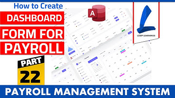 How to Make Payroll Management System Part-22 | Dashboard