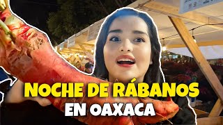IMPRESIONANTE NOCHE DE RÁBANOS.🌱 Tradición de Navidad en Oaxaca.🎄✨️