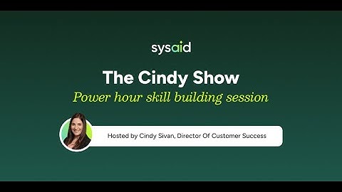 Power Hour: Mastering the new way to build SysAid integrations, Powered by Workato #19