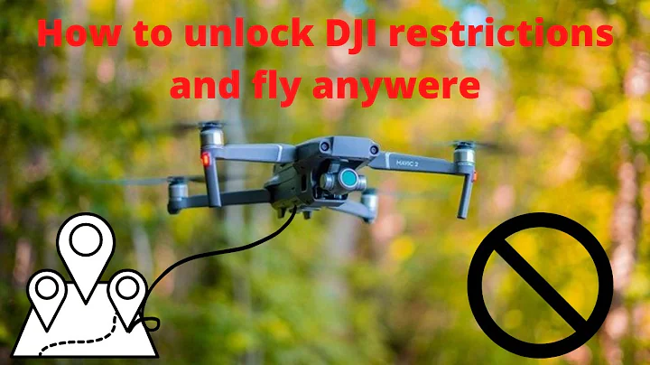 How to unlock your drone from dji restriction and fly anywhere