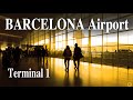 【Airport Tour】Barcelona-El Prat Airport Terminal T1 check-in area