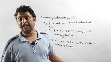Absolute Maxima & Minima || Increasing and Decreasing Function || By Dr. Pankaj Shukla || RIM ||