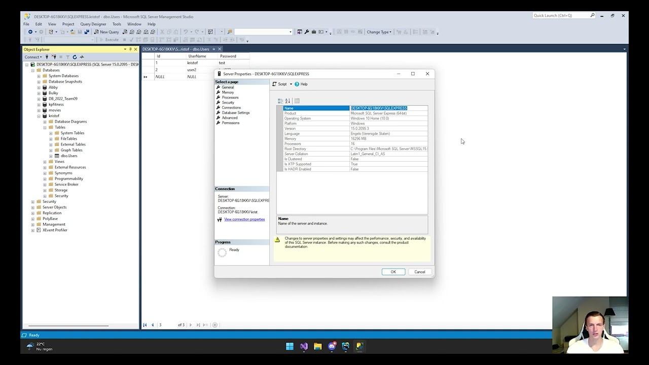 Building a Login System from Scratch: C#, SQL, and JavaScript Walkthrough