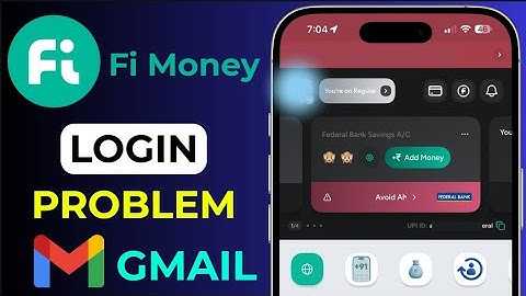 Fi Money Account Opening Gmail Error Problem Fixed | Gmail Not Working in Fi App 2025