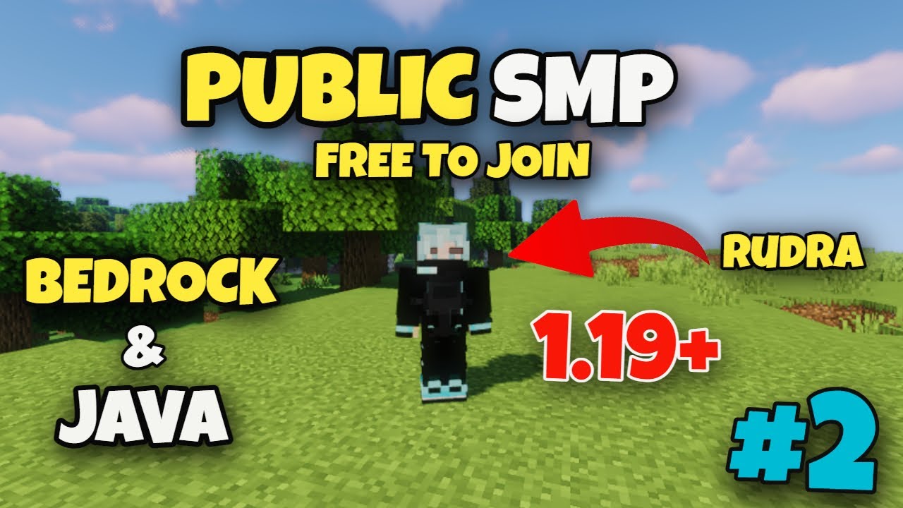 Best Public Smp For Minecraft PE + JAVA🤭 || PUBLIC SMP FOR MINECRAFT ...