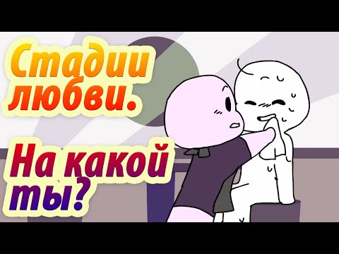 Стадии любви.  Определите, где находятся ваши чувства.  Анимация. Psych2go на русском