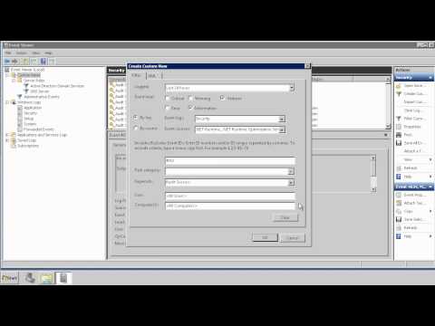 Filtering Active Directory Log Files & Creating Custom Views