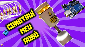Olha o ROBÔ que fiz no ARDUÍNO !
