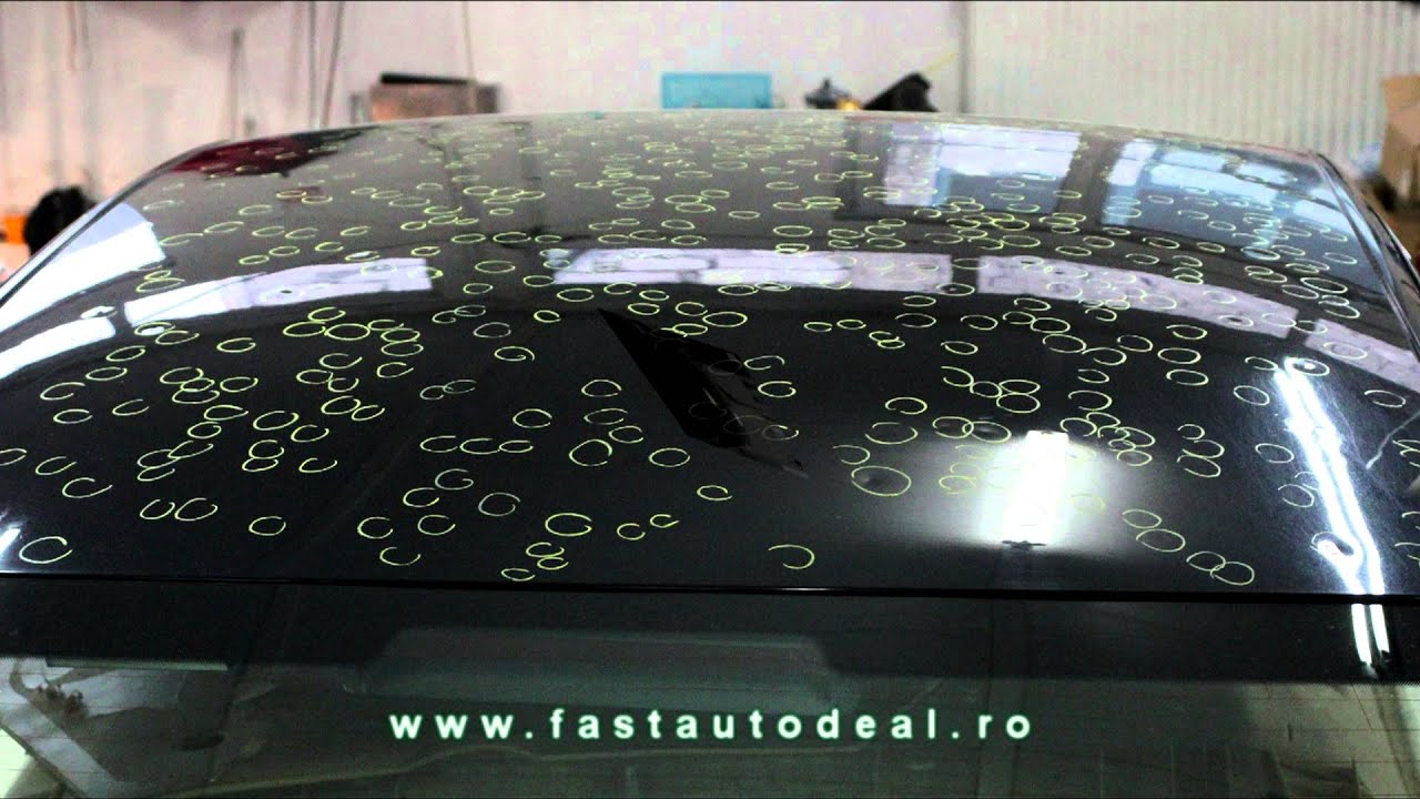 Plafon Passat grindina Galati 2013 Fast Auto - YouTube