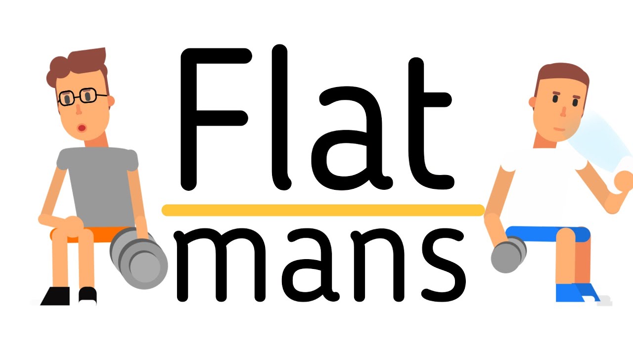 Flat man