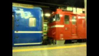 上野駅に復活!EF81牽引寝台特急あけぼの号