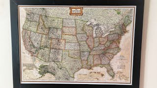 DIY Push Pin Wall Travel Map by Living Our American Dream 1,779 views 1 year ago 8 minutes, 46 seconds