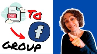 How To Upload A Pdf File To A Facebook Group