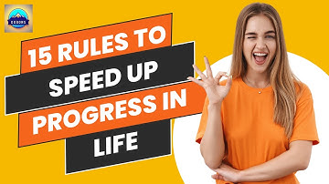 15 RULES TO SPEED UP PROGRESS IN ANYTHING!
