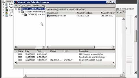 Creating Exchange 2010 CAS array - Part 1