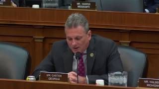 Rep. Carter Opening Remarks E&C Environment Subcommittee Markup