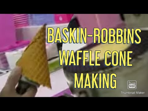 Video: Vegan ba ang Baskin Robbins waffle cones?