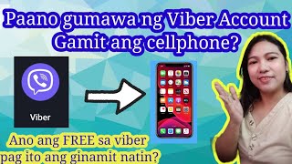 Paano Gumawa ng Viber Account Gamit ang Cellphone?