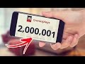 MINHA REAÇÃO AO CHEGAR NOS 2 MILHÕES DE INSCRITOS !!